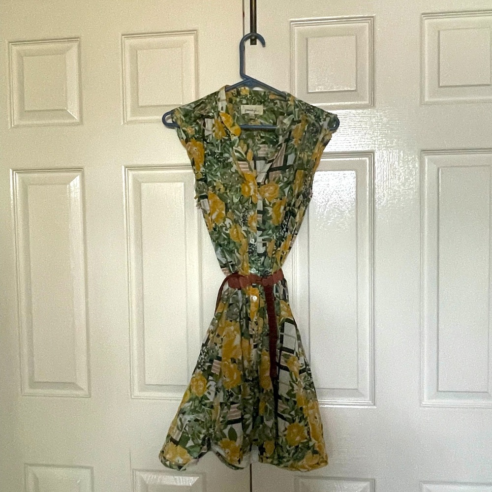 Yellow dress from Porridge for Anthropologie